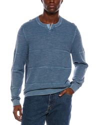 Tommy Bahama - Saltwater Textured Abaco Split Crewneck Sweater - Lyst