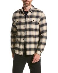 FRAME - Plaid Flannel Shirt - Lyst