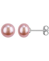 Rina Limor - 7-8Mm Pearl Stud Earrings - Lyst