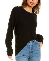 Wildfox Baggy Beach Sweater Sweatshirt - Black