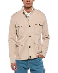 N.Peal Cashmere - Cashmere-Blend Safari Jacket - Lyst