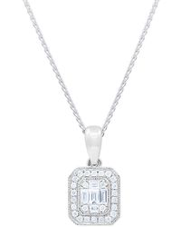 Diana M. Jewels - Fine Jewelry 14k 0.30 Ct. Tw. Diamond Pendant Necklace - Lyst