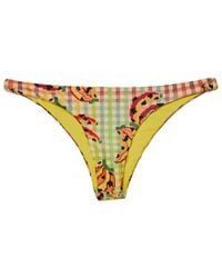 FARM Rio - Banana Vichy Bikini Bottom - Lyst