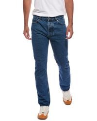 Palm Angels - Low Waist Monogram Straight Jean - Lyst