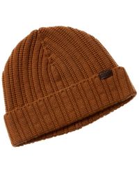 Hickey Freeman - Marled Ribbed Cashmere Hat - Lyst