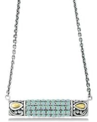 Samuel B. - 18K & 0.54 Ct. Tw. Opal Necklace - Lyst