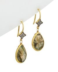 Rachel Reinhardt Jewelry - 14k Over Silver Gemstone Drop Earrings - Lyst