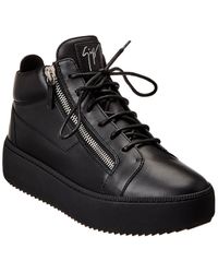 Giuseppe Zanotti - Zola Leather Platform Sneaker - Lyst