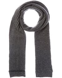 Portolano - Reversible Wool-Blend Scarf - Lyst