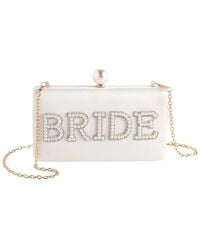 Shiraleah - Bride Pearl Minaudiere - Lyst