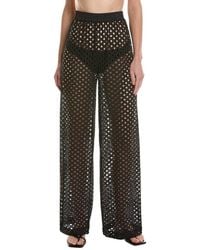 Carmen Marc Valvo - Crochet Pant - Lyst