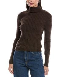 Bella Dahl - Wool-Blend Turtleneck Sweater - Lyst