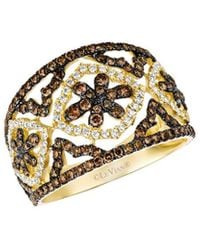 Le Vian - Honey & Chocolate 14K 1.14 Ct. Tw. Diamond Cocktail Ring - Lyst