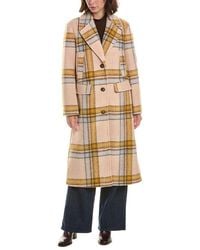 NVLT - Maxi Single-Breasted Wool-Blend Boyfriend Jacket - Lyst