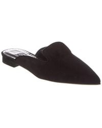 Manolo Blahnik - Wilfa Suede Mule - Lyst