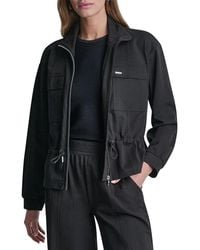 DKNY - Arid Pique Technical Jacket - Lyst