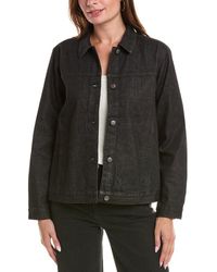 Eileen Fisher - Jean Jacket - Lyst