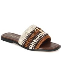 Tiffany & Fred Paris - Raffia Sandal - Lyst