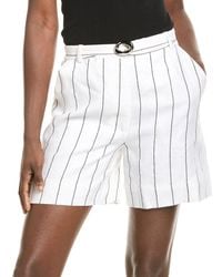 Nicholas - Lavina Linen-Blend Short - Lyst