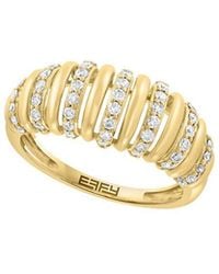 Effy Fine Jewelry - 14K 0.49 Ct. Tw. Diamond & Tsavorite Ring - Lyst