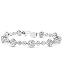 Lab Grown Diamonds - 14K 4.75 Ct. Tw. Lab-Grown Diamond Tennis Bracelet - Lyst