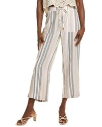 Ellen Tracy - Linen-Blend Pant - Lyst