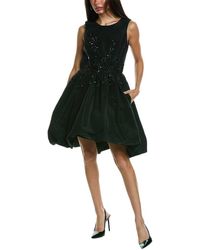 Carolina Herrera - Bubble Silk A-line Dress - Lyst