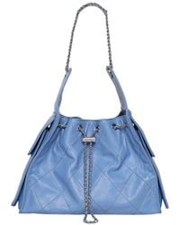 Walter Baker - Valeria Quilted Leather Bucket Bag - Lyst