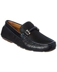 Donald J Pliner - Drexel01 Leather & Nylon Driver - Lyst