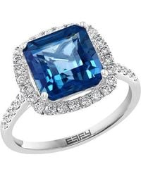 Effy Fine Jewelry - 14K 1.43 Ct. Tw. Diamond & Tanzanite Ring - Lyst