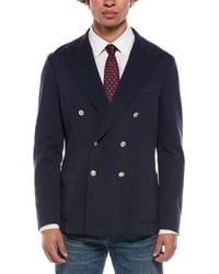 Eleventy - Double-Breasted Jacket - Lyst