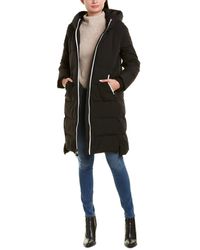 Sam Edelman Maxi Puffer Coat - Black