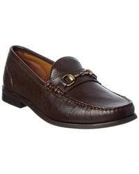 Donald J Pliner - Nickolastc Leather Loafer - Lyst