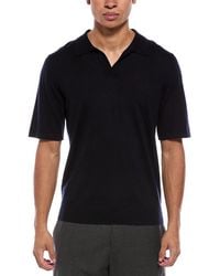 N.Peal Cashmere - Relaxed Cashmere & Silk-Blend Polo Shirt - Lyst