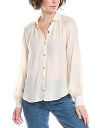 Bella Dahl - Flowy Raglan Button-Up Shirt - Lyst