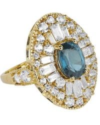 TIRAMISU - Gold Over Silver 5.24 Ct. Tw. Gemstone Ring - Lyst