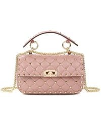 Tiffany & Fred Paris - Quilted & Studded Leather Crossbody - Lyst