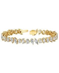Lab Grown Diamonds - 14K 9.66 Ct. Tw. Lab-Grown Diamond Tennis Bracelet - Lyst