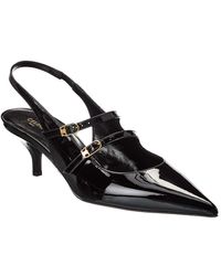 Celine - Judy Patent Slingback Pump - Lyst