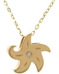 Diamond Select Cuts - 0.01 Ct. Tw. Diamond 14K Necklace - Lyst