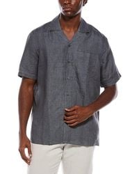 Isaia - Linen Sport Shirt - Lyst