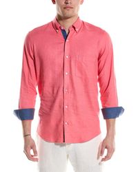Tailorbyrd - Linen-blend Shirt - Lyst