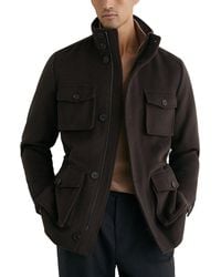 Reiss - Trident Wool-Blend Casual Jacket - Lyst