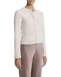 Vince - Shrunken Boiled Cashmere Jacket - Lyst
