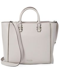 Rebecca Minkoff Mini Perry Satchel Bag - Gray