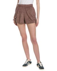 Project Social T - Runaway Terry Side Tie Short - Lyst