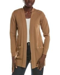 Anne Klein - Pacifico Rib Pocket Cardigan - Lyst