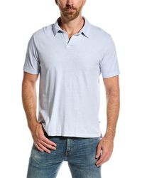 Mens Clothing T-shirts Polo shirts James Perse Cotton Doubled Polo Shirt in Blue for Men 