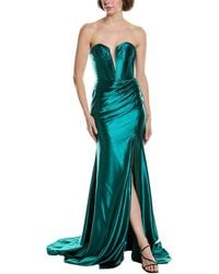 Jovani - Emerald Gown - Lyst