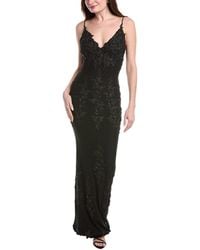 Issue New York - Applique Lace Tulle Gown - Lyst